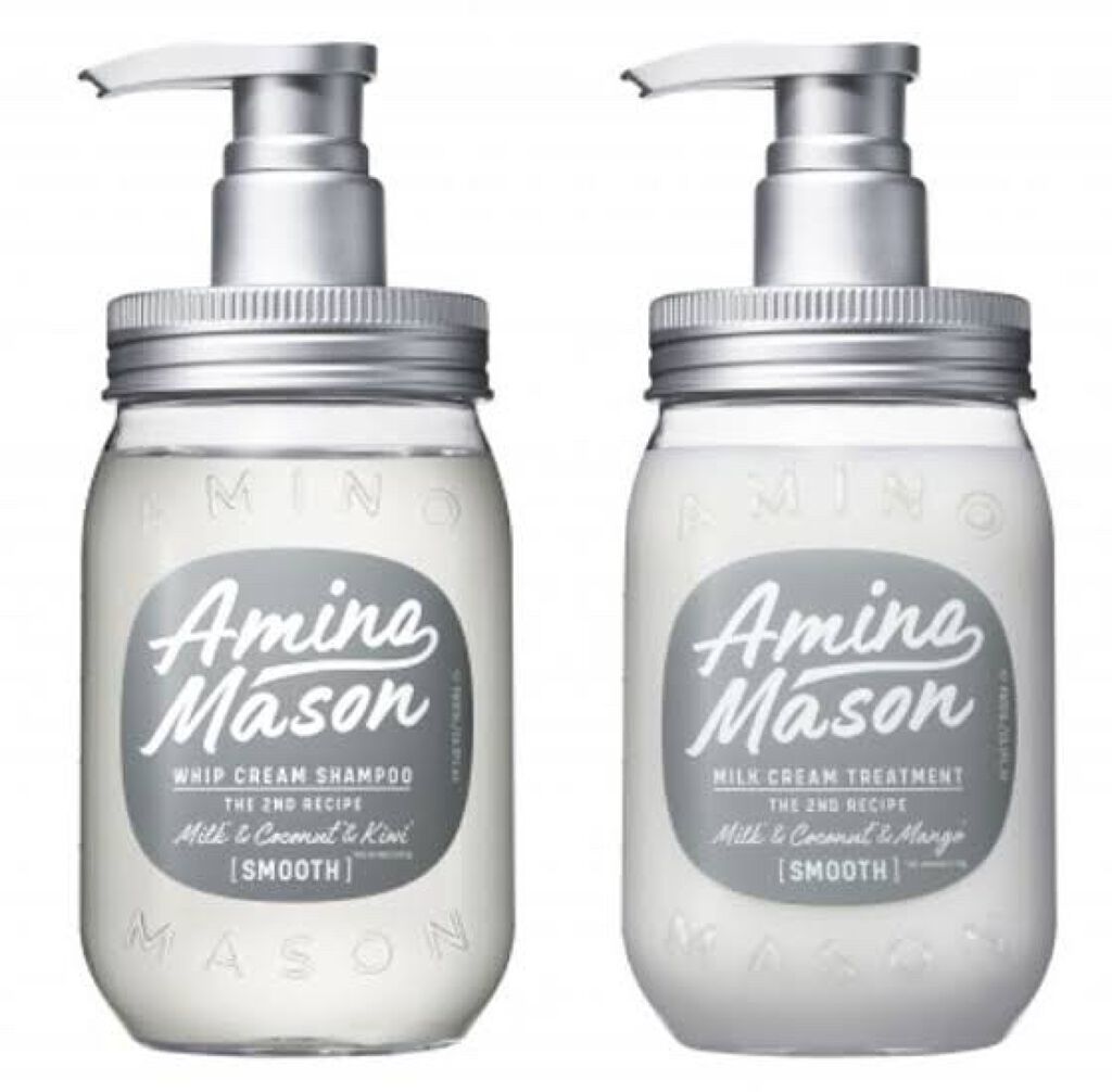 スムースリペア ホイップクリーム シャンプー/ミルククリーム ヘアトリートメント/アミノメイソン/シャンプー・コンディショナーを使ったクチコミ(2枚目)