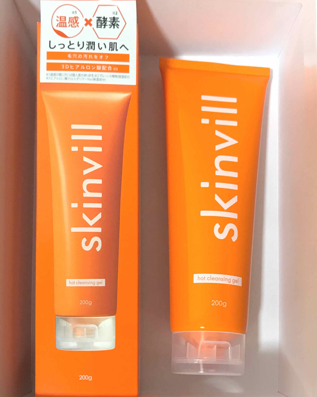 ホットクレンジングジェル/skinvill/クレンジングジェルを使ったクチコミ（1枚目）