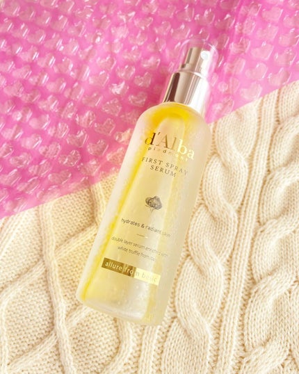 ダルバ ホワイトトリュフファーストスプレーセラム/ダルバ/ミスト状化粧水を使ったクチコミ(1枚目)