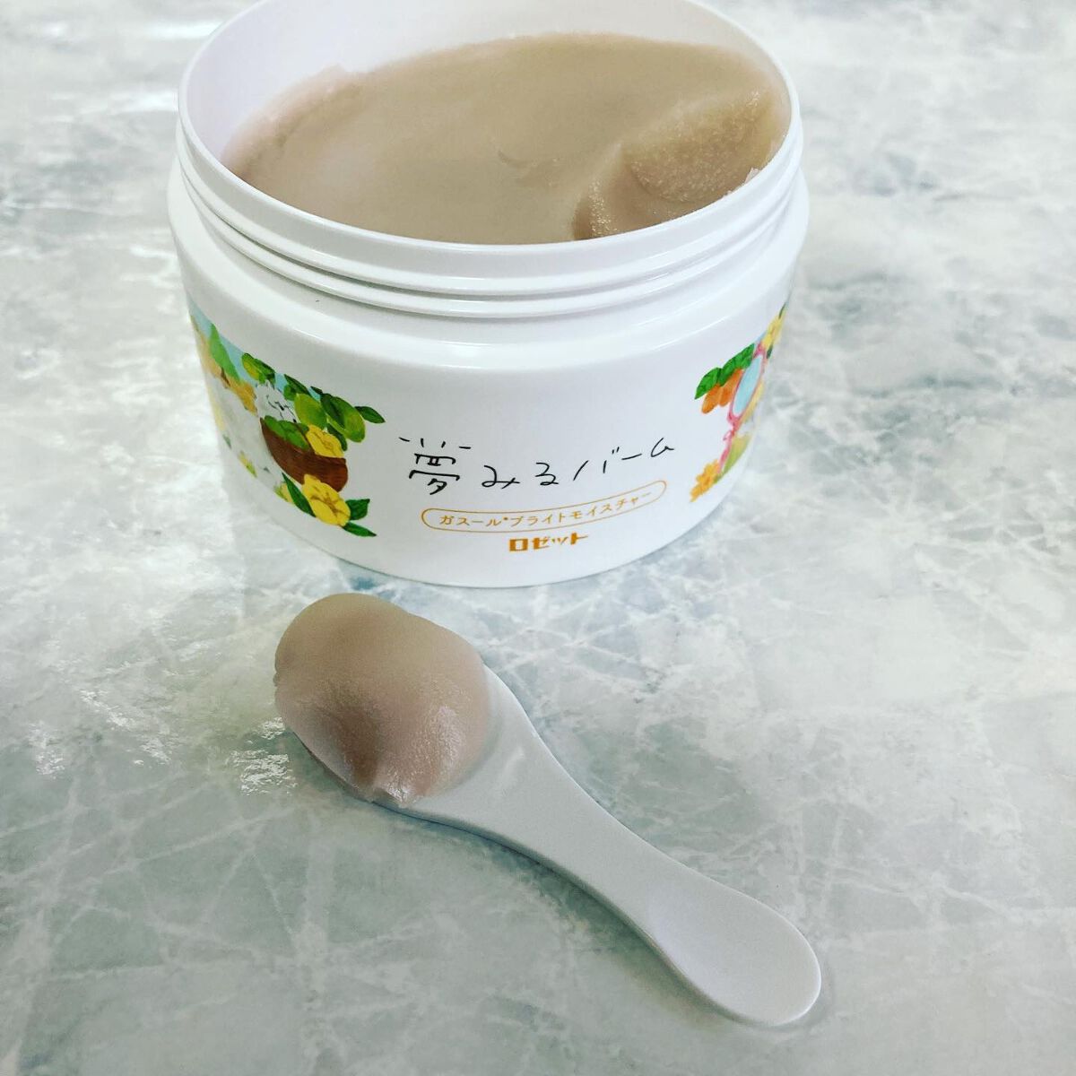 夢みるバーム ガスールブライトモイスチャー /ロゼット/クレンジングバームを使ったクチコミ(5枚目)