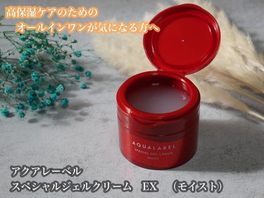 スペシャルジェルクリーム EX(モイスト)/アクアレーベル/オールインワン化粧品を使ったクチコミ（4枚目）