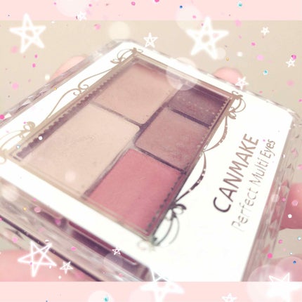 パーフェクトマルチアイズ/キャンメイク/アイシャドウパレットを使ったクチコミ(1枚目)