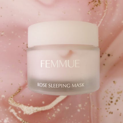 ローズウォーター スリーピングマスク/FEMMUE/フェイスクリームを使ったクチコミ(2枚目)