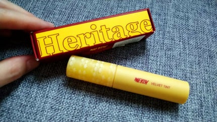 ザ ヘリテージ ベルベット ティント/MERZY/リップティントを使ったクチコミ(1枚目)