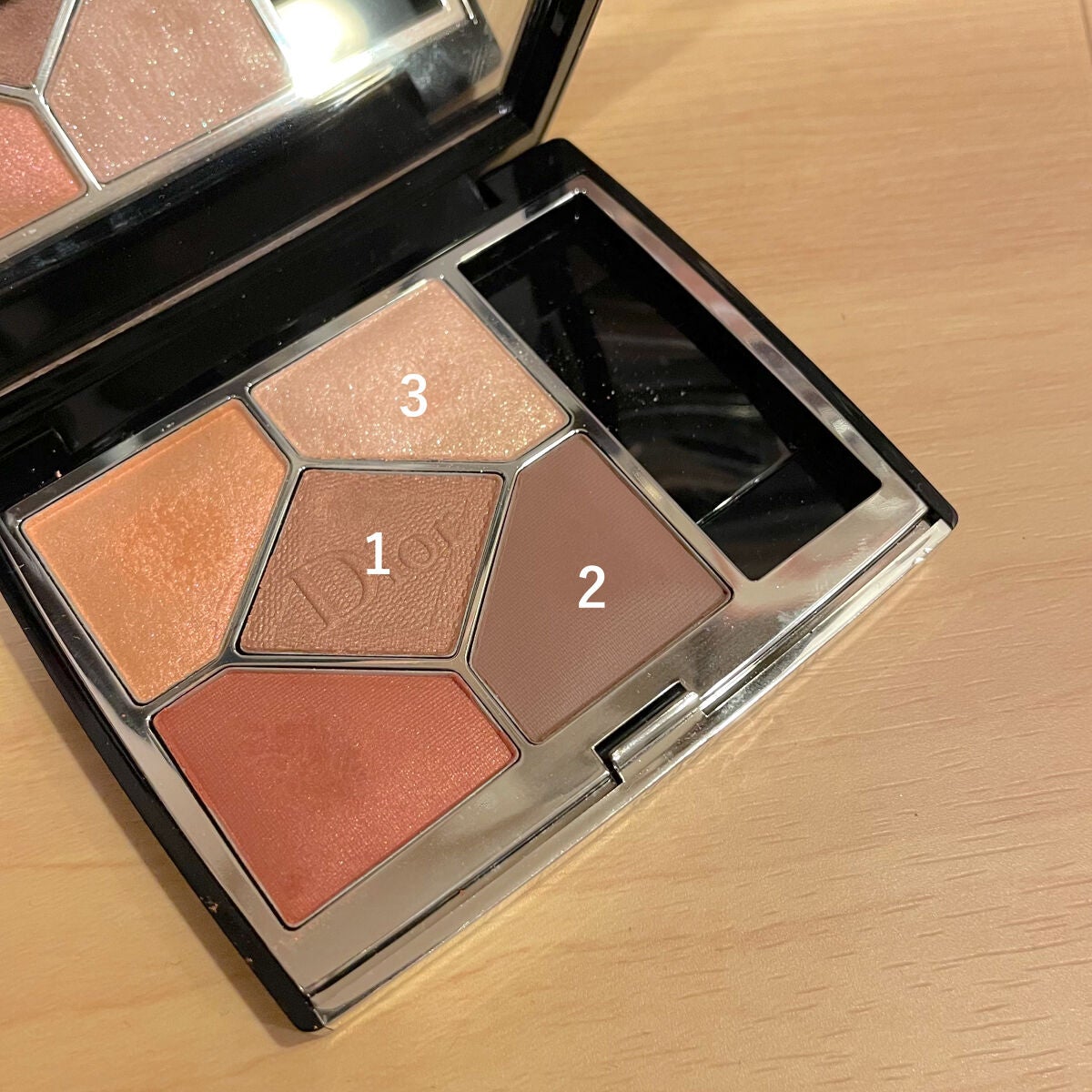 【旧】サンク クルール クチュール/Dior/アイシャドウパレットを使ったクチコミ(3枚目)
