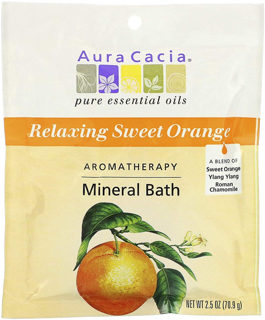 アロマテラピーミネラルバス リラックススウィートオレンジ