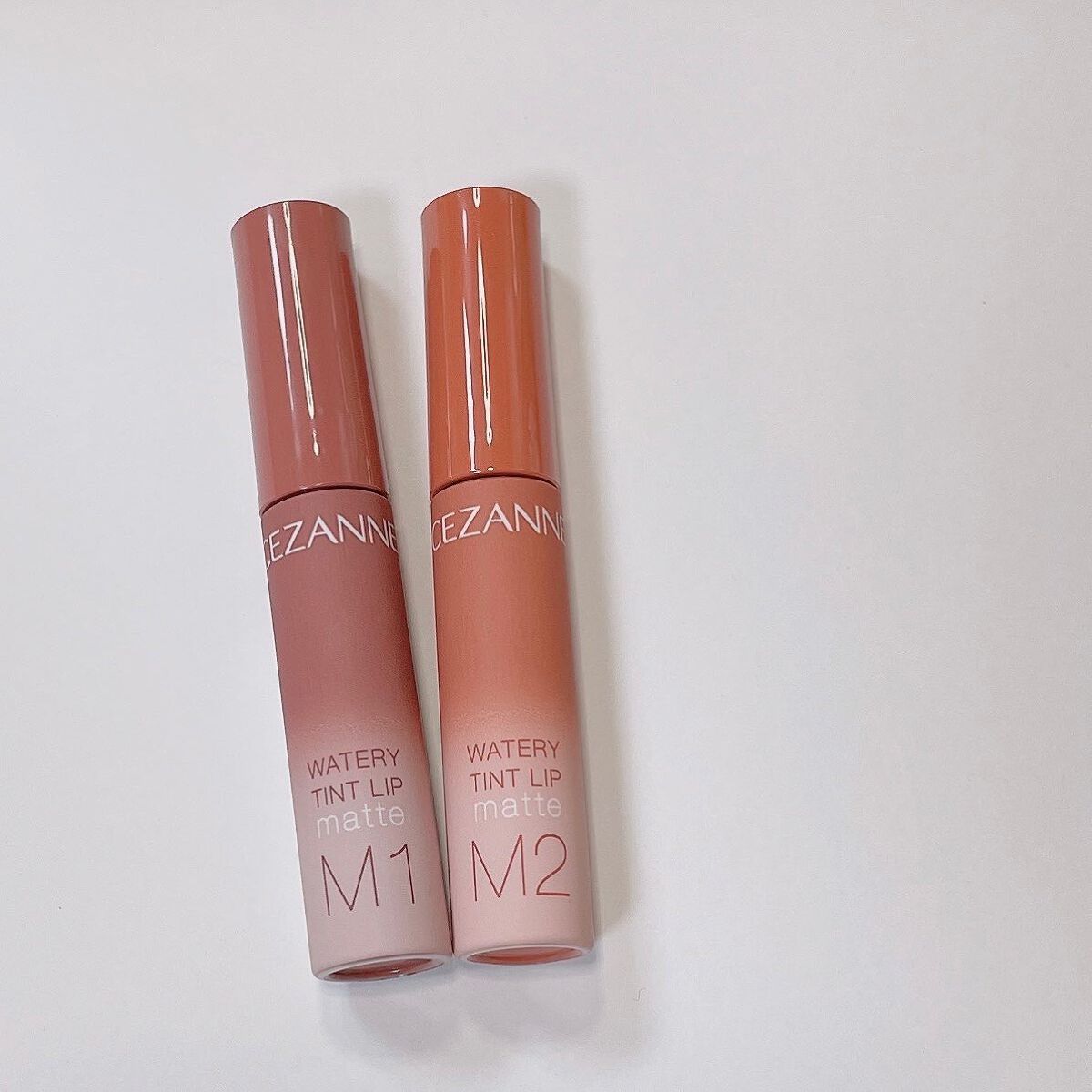 ウォータリーティントリップ マット/CEZANNE/リップティントを使ったクチコミ（1枚目）