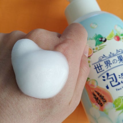 世界の果実 すっきり泡洗顔/世界の果実/泡洗顔を使ったクチコミ(5枚目)
