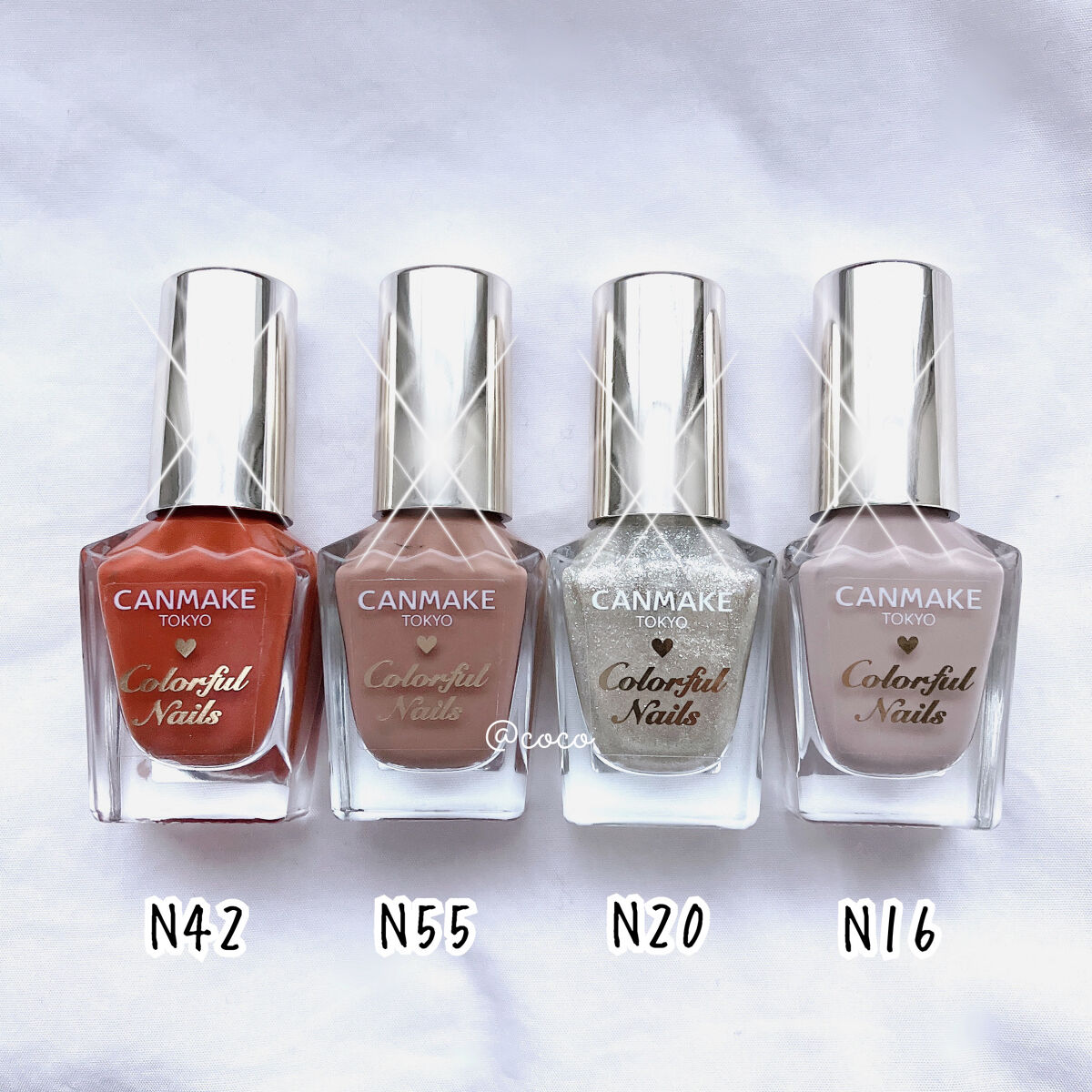 カラフルネイルズ/キャンメイク/マニキュアを使ったクチコミ（3枚目）