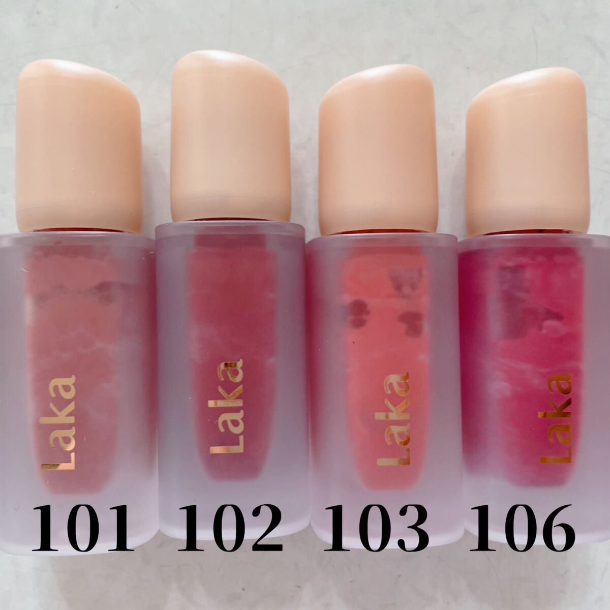 フルーティーグラムティント/Laka/リップティントを使ったクチコミ(3枚目)