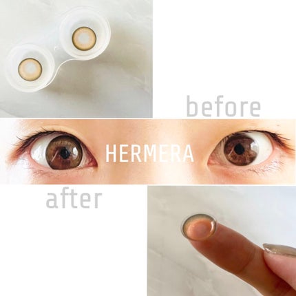 HERMERA/THEPIEL/カラーコンタクトレンズを使ったクチコミ(3枚目)