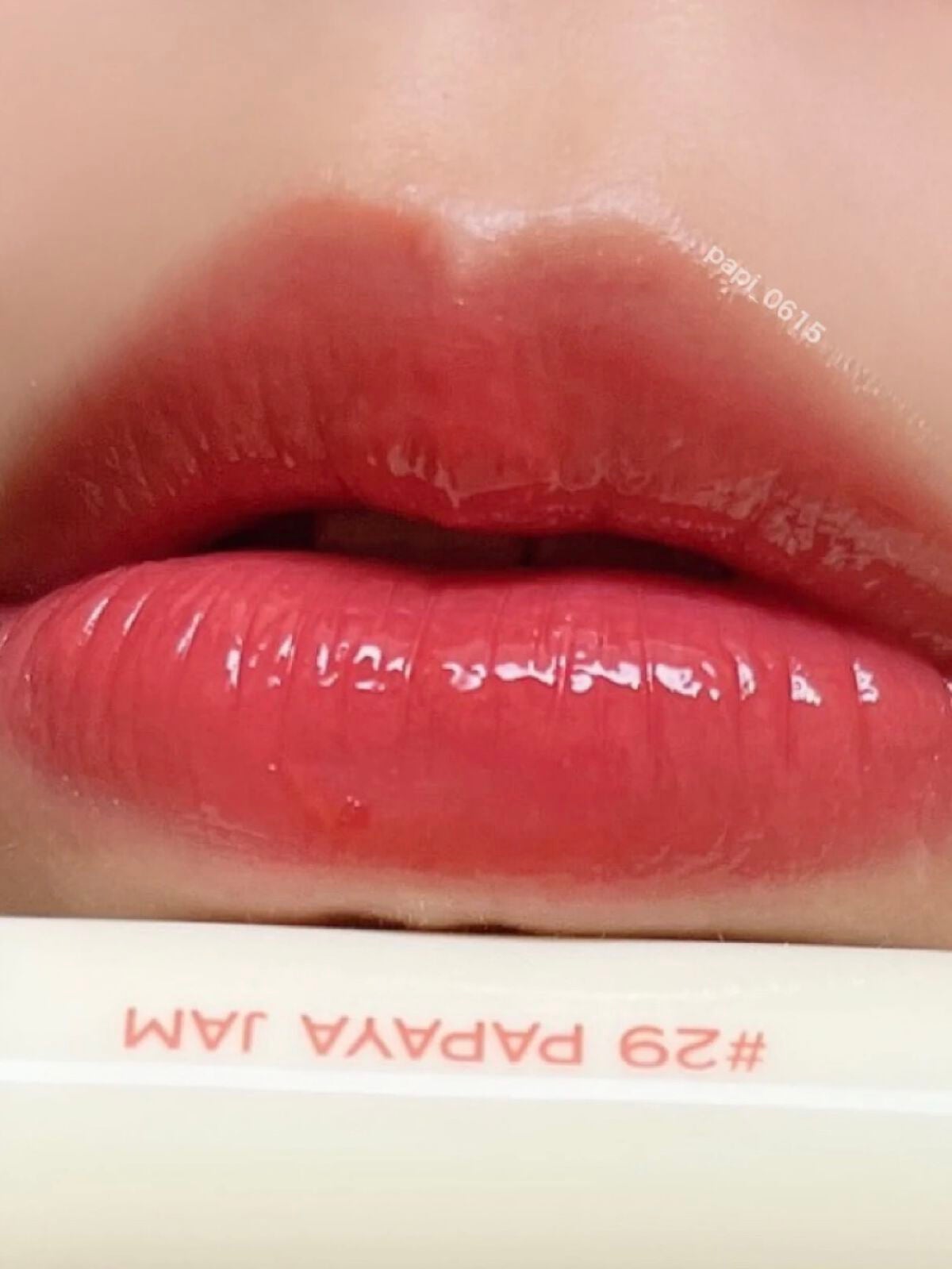 ジューシーラスティングティント/rom&nd/リップティントを使ったクチコミ(1枚目)