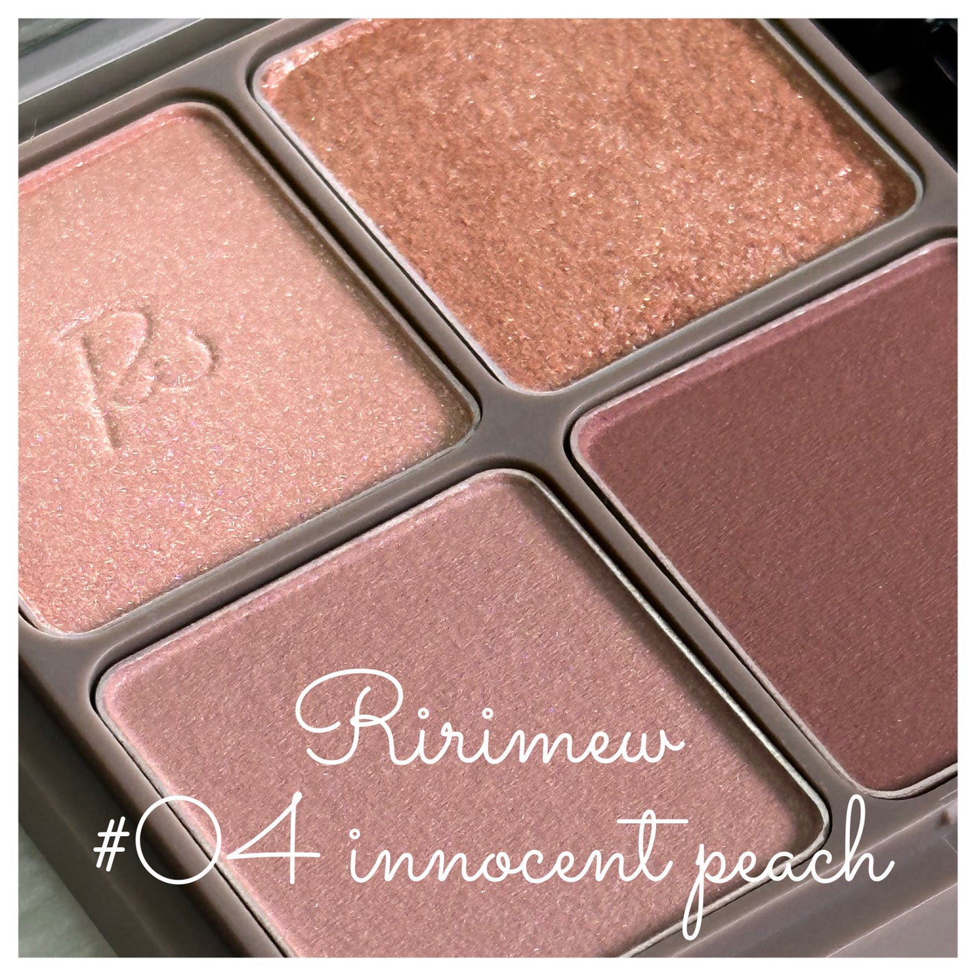 インザミラーアイパレット/Ririmew/アイシャドウパレットを使ったクチコミ(1枚目)