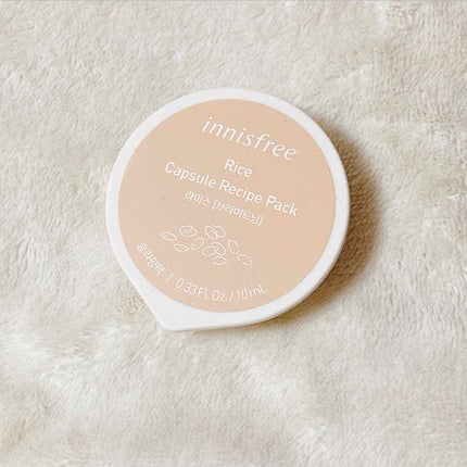 カプセルレシピパック RI/innisfree/洗い流すパック・マスクを使ったクチコミ(1枚目)