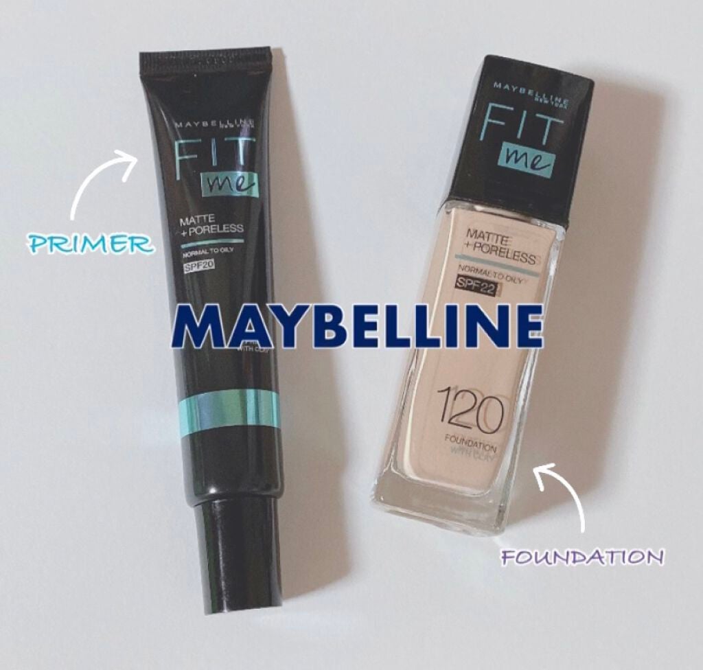 フィットミー リキッドファンデーション R/MAYBELLINE NEW YORK/リキッドファンデーションを使ったクチコミ(1枚目)
