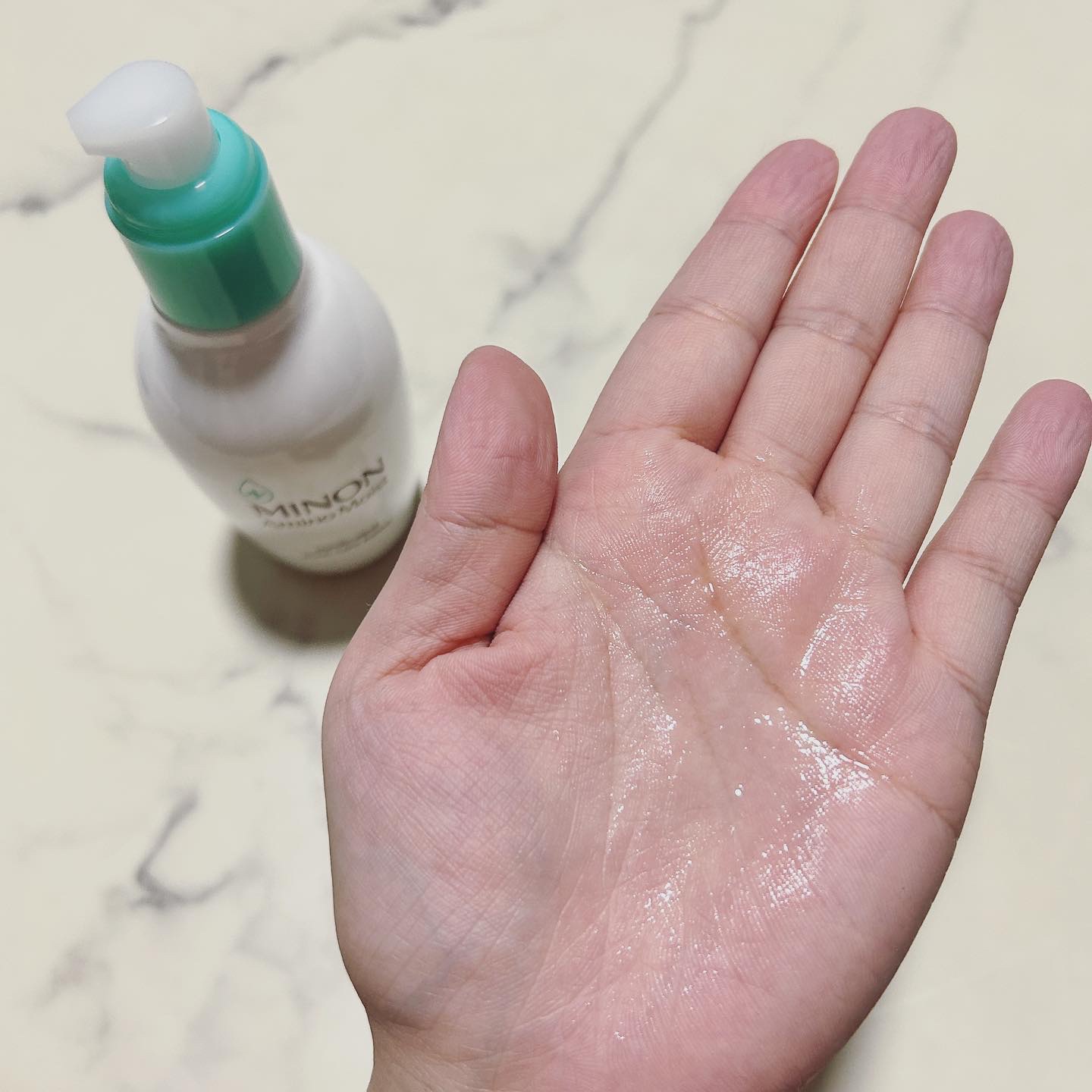 ミノン アミノモイスト 薬用アクネケア ローション/ミノン/化粧水を使ったクチコミ（3枚目）