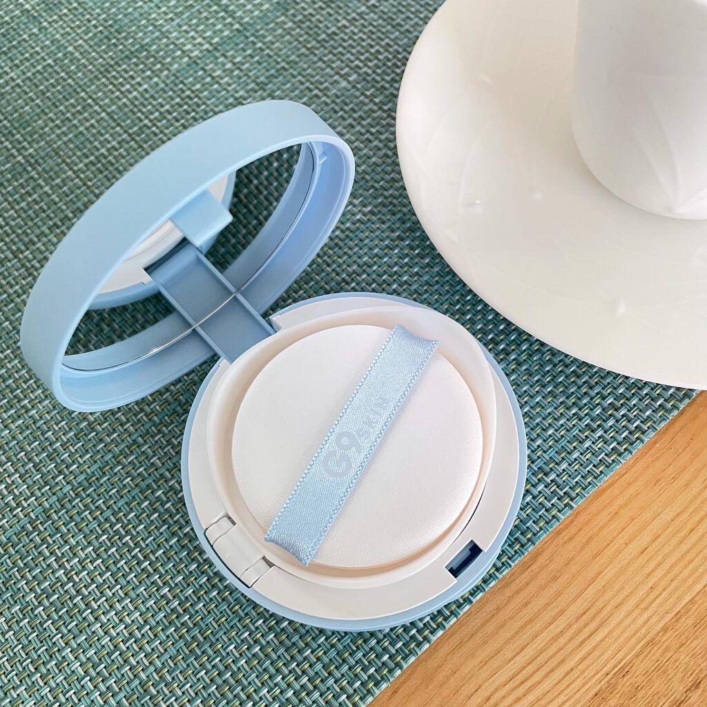 WHITE +UV CUSHION CREAM #COOL/G9SKIN/日焼け止めクリームを使ったクチコミ(4枚目)