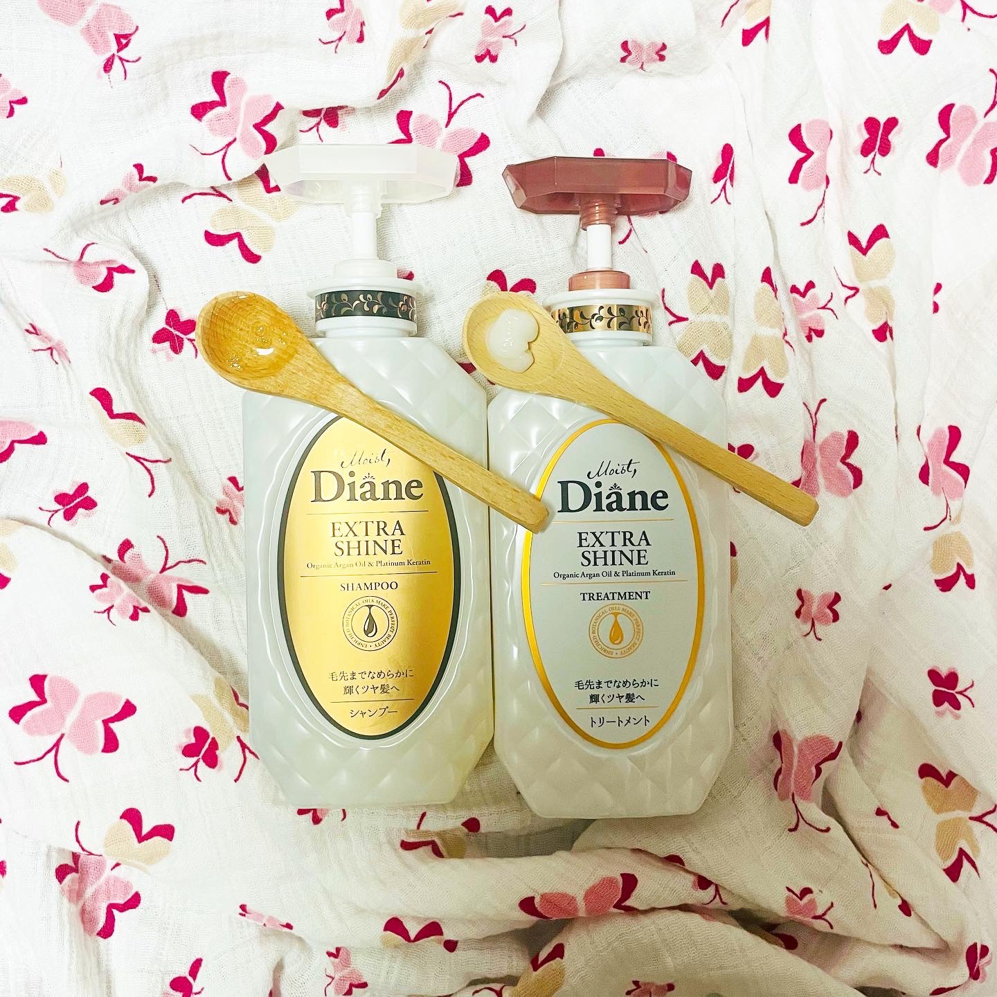 パーフェクトビューティ モイストダイアン エクストラシャイン シャンプー/トリートメント シャンプー450ml/ダイアン/市販シャンプーを使ったクチコミ（2枚目）