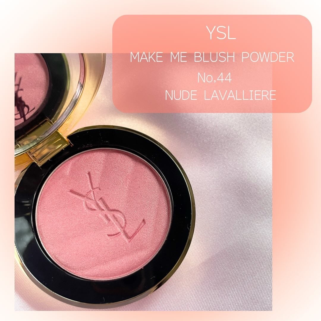 YSL メイクミーブラッシュ パウダー/YVES SAINT LAURENT BEAUTE/パウダーチークを使ったクチコミ(1枚目)