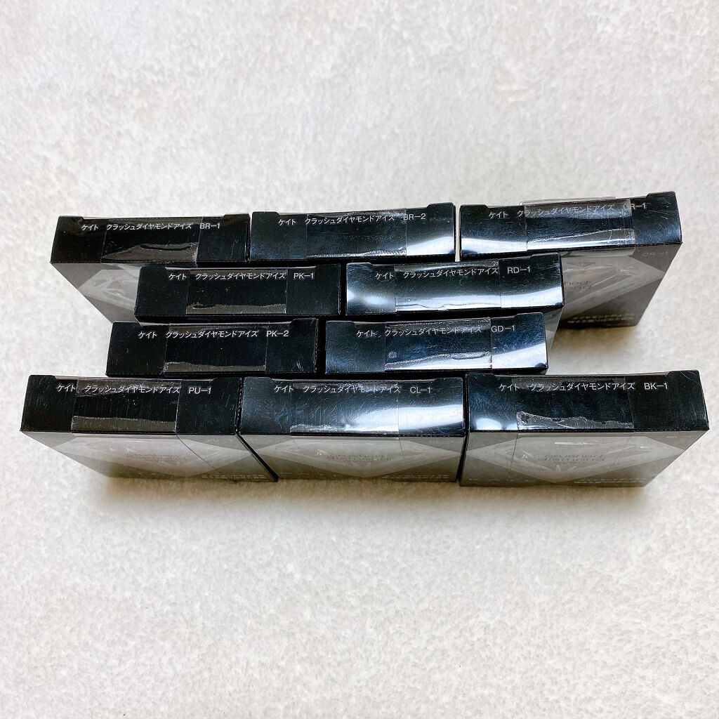 クラッシュダイヤモンドアイズ CL-1/KATE/アイシャドウパレットを使ったクチコミ（3枚目）