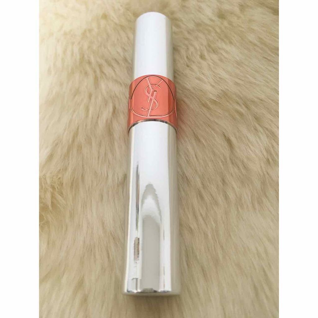 ヴォリュプテ ティントインオイル No.18 オレンジミーソフトリー/YVES SAINT LAURENT BEAUTE/リップグロスを使ったクチコミ（1枚目）