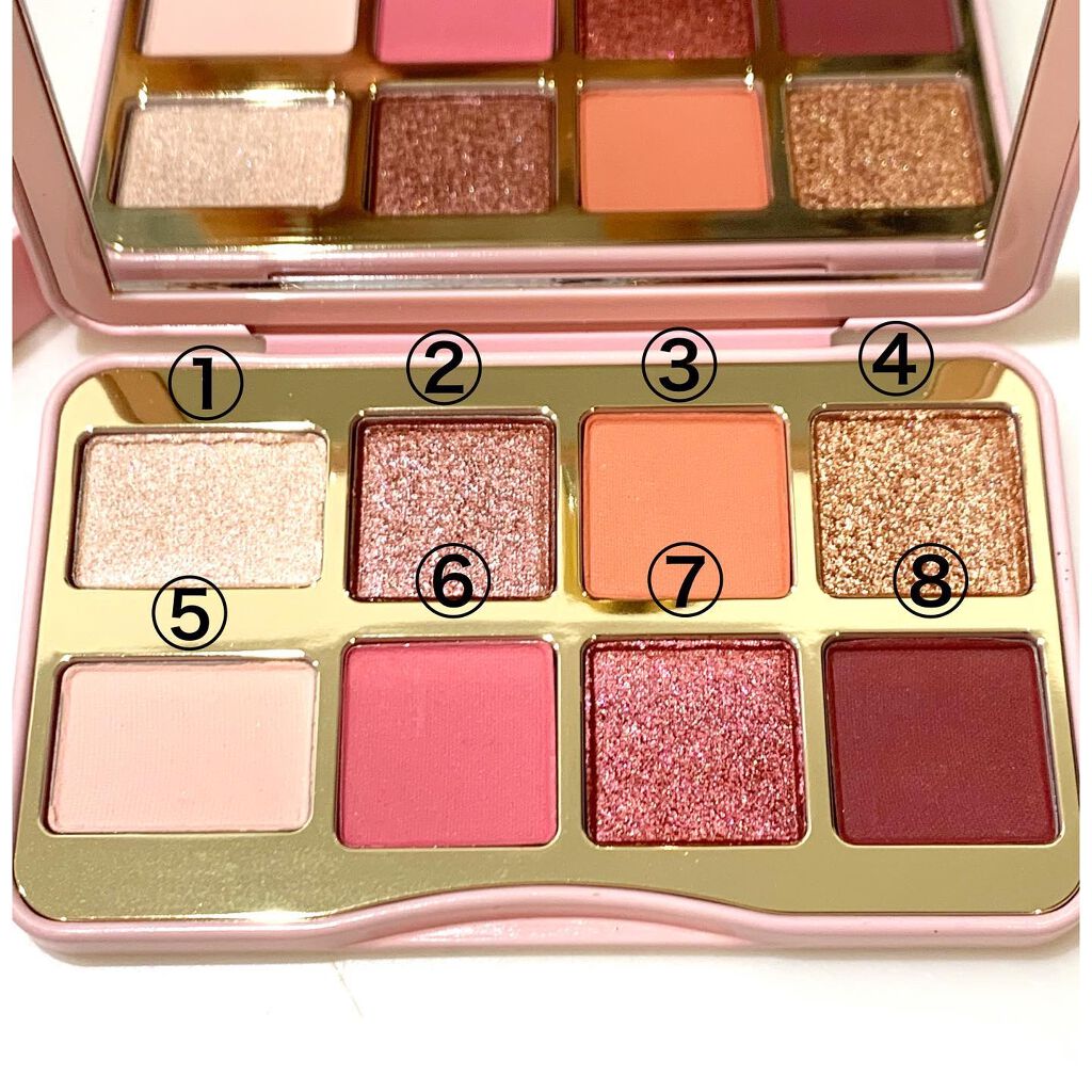 レッツ プレイ ミニ アイシャドウ パレット/Too Faced/アイシャドウパレットを使ったクチコミ(2枚目)