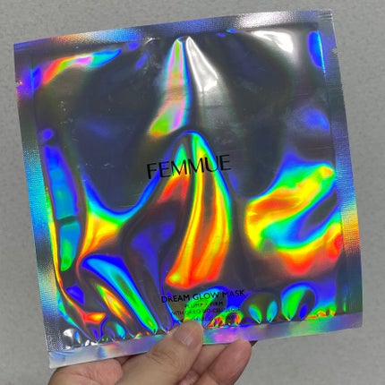 ドリームグロウマスク RR(透明感・キメ)/FEMMUE/シートマスク・パックを使ったクチコミ(5枚目)