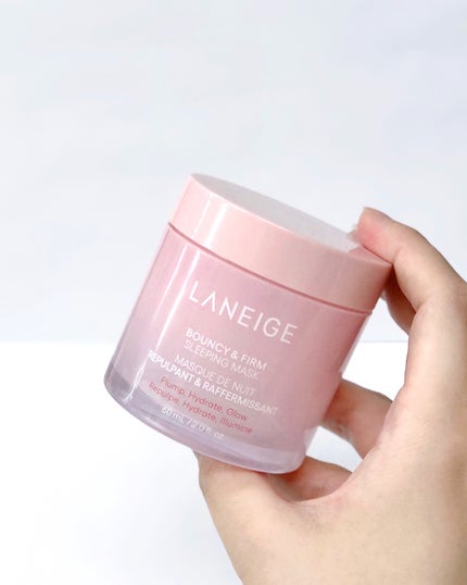 バウンシースリーピングマスク/LANEIGE/フェイスクリームを使ったクチコミ(4枚目)