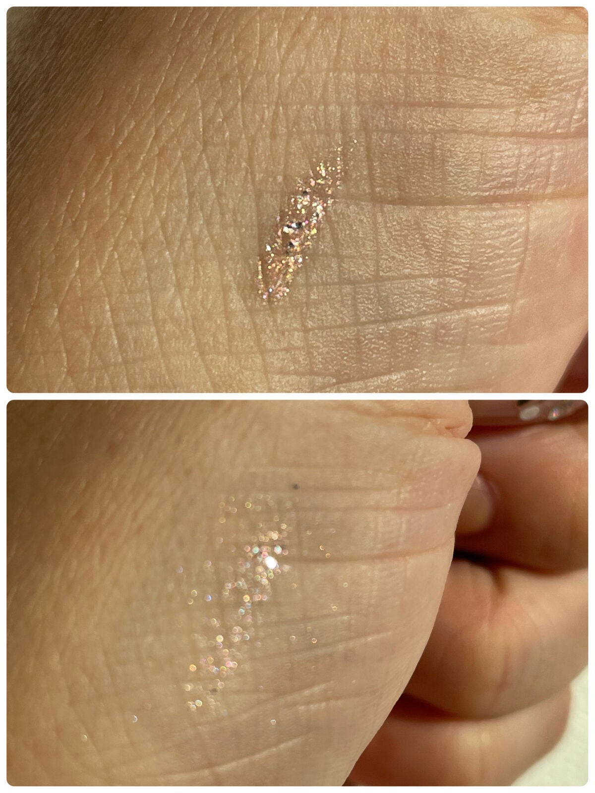 ジルスチュアート アイダイヤモンド グリマー/JILL STUART/グリッターを使ったクチコミ(2枚目)