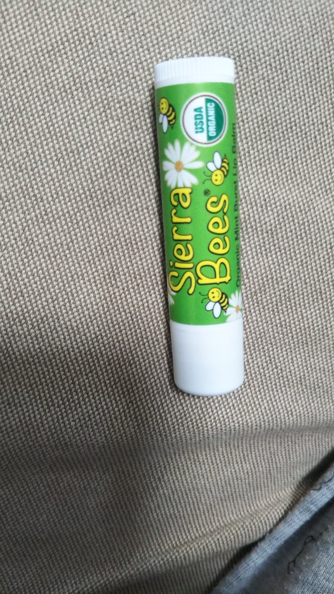 Organic Lip Balm/Sierra Bees/リップバームを使ったクチコミ(1枚目)
