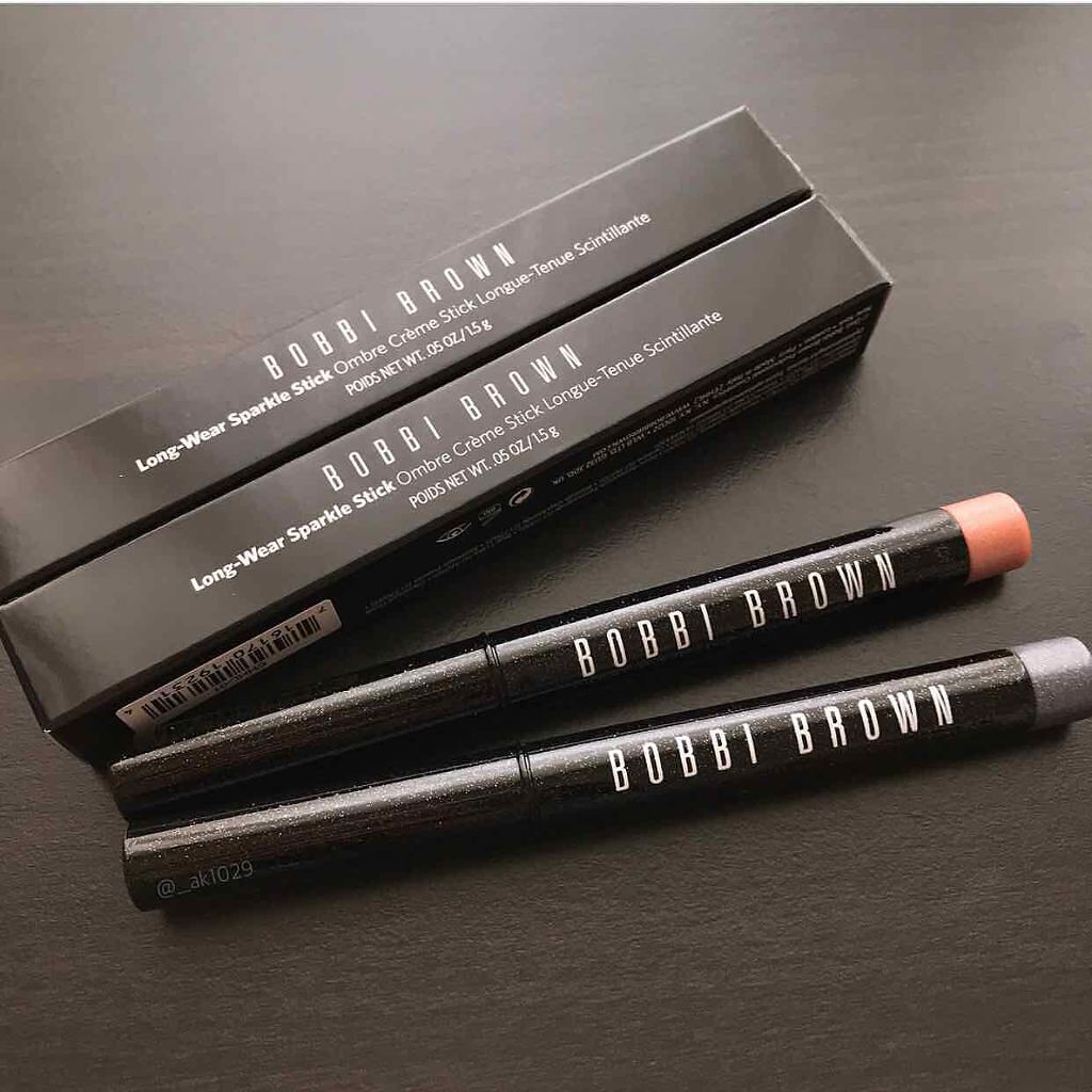 ロングウェアスパークルスティック 01 オーロラピンク/BOBBI BROWN/スティックアイシャドウを使ったクチコミ（1枚目）