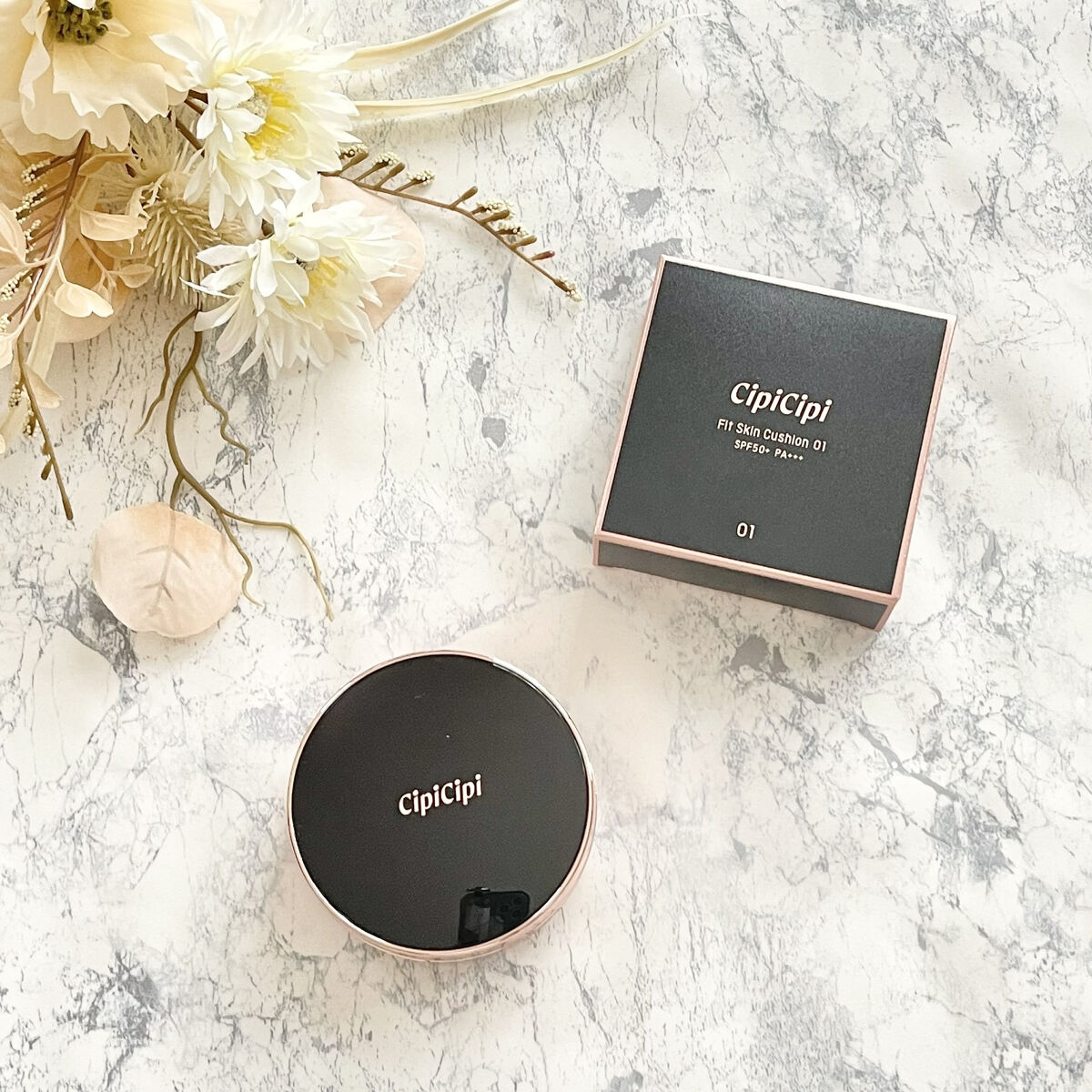 シピシピ フィットスキンクッション/CipiCipi/クッションファンデーションを使ったクチコミ（2枚目）