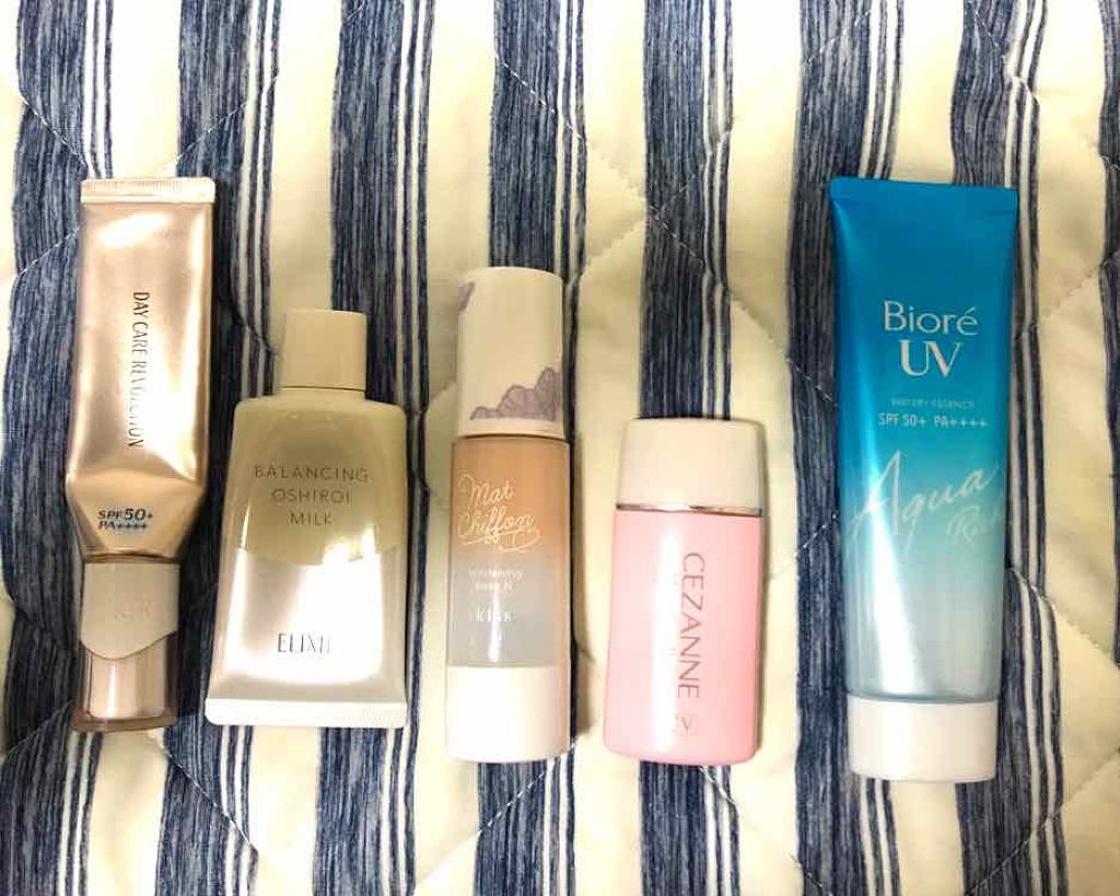 皮脂テカリ防止下地/CEZANNE/化粧下地を使ったクチコミ（1枚目）