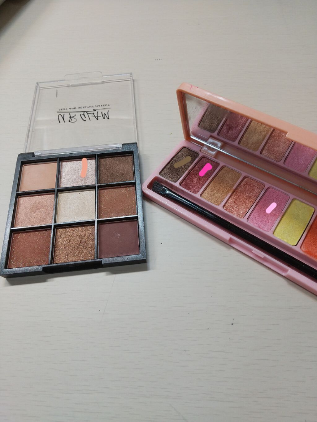 UR GLAM BLOOMING EYE COLOR PALETTE/U R GLAM/アイシャドウパレットを使ったクチコミ(3枚目)