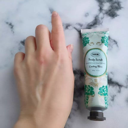 ヘッドスクラブ リフレッシング(ミント)/SABON/ヘッドスクラブを使ったクチコミ(6枚目)