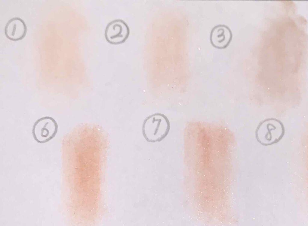 UR GLAM BLOOMING EYE COLOR PALETTE/U R GLAM/アイシャドウパレットを使ったクチコミ(3枚目)