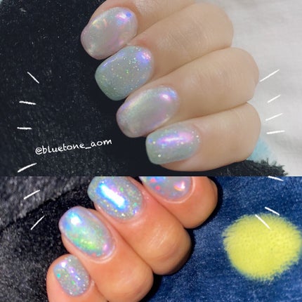 ⋆͛🦖⋆͛aomi on LIPS 「フラッシュとうるうるでなんかもう色々楽しめちゃうよネイル!👯..」(2枚目)