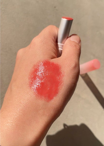 グラスティングメルティングバーム/rom&nd/リップバームを使ったクチコミ(6枚目)