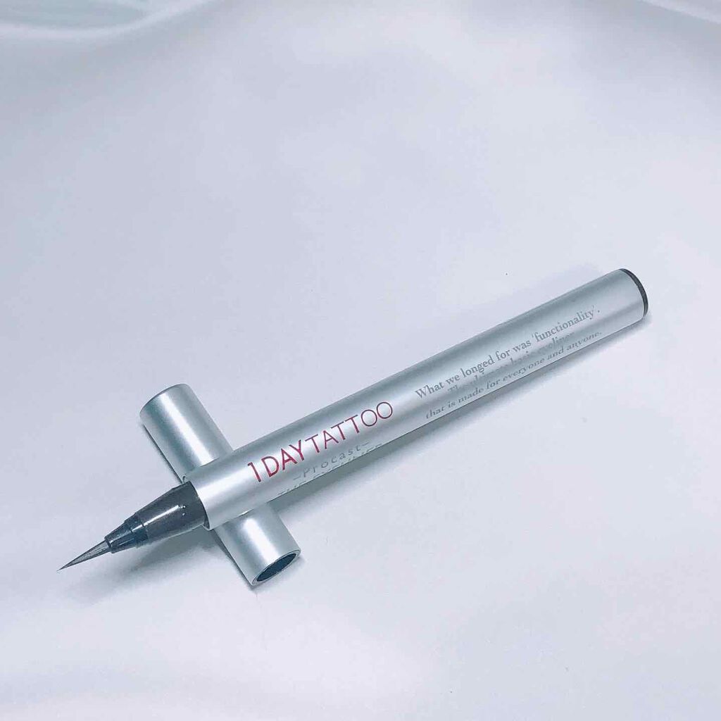 1DAY TATTOO プロキャスト ザ・アイライナー/K-パレット/リキッドアイライナーを使ったクチコミ(2枚目)