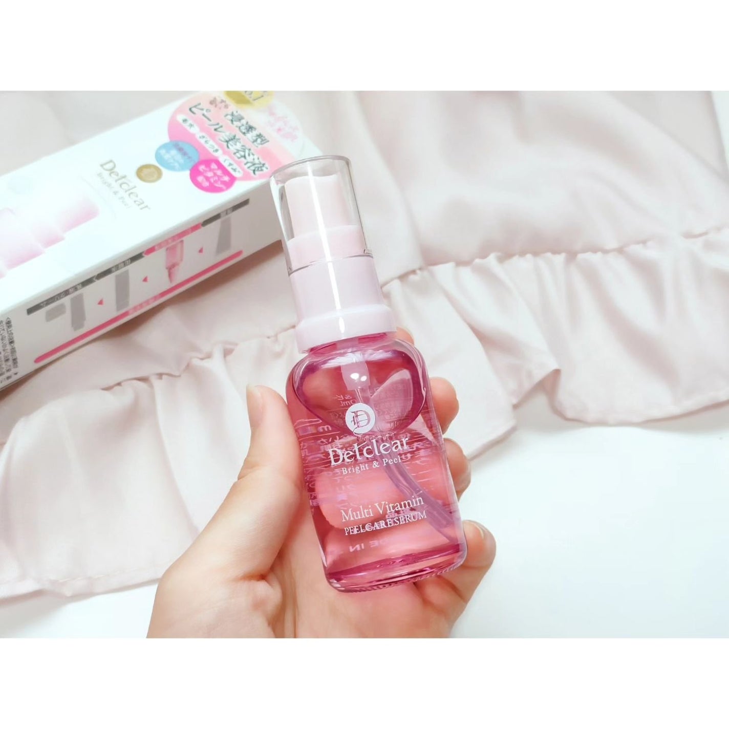 DETクリア ブライト&ピール ピール美容液/Detclear/美容液を使ったクチコミ(2枚目)