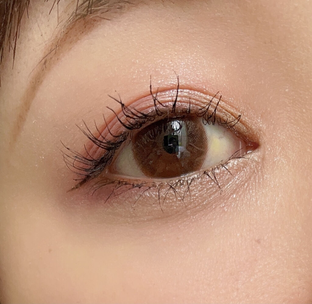 UR GLAM　POWDER EYESHADOW/U R GLAM/単色アイシャドウを使ったクチコミ（3枚目）