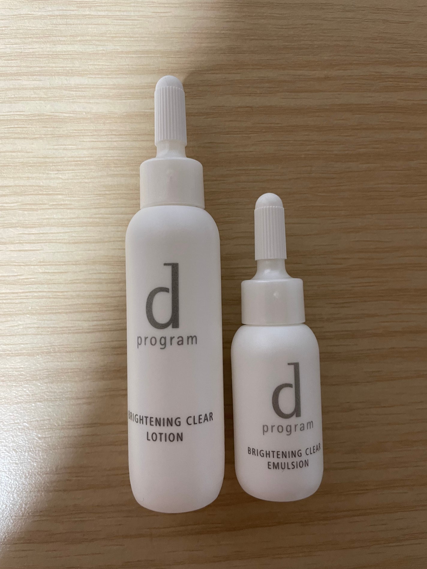 ホワイトニングクリア セット/d プログラム/スキンケアキットを使ったクチコミ(1枚目)