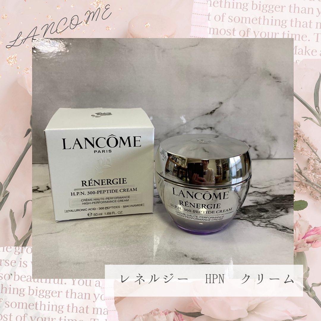 レネルジー HPN クリーム/LANCOME/フェイスクリームを使ったクチコミ（1枚目）