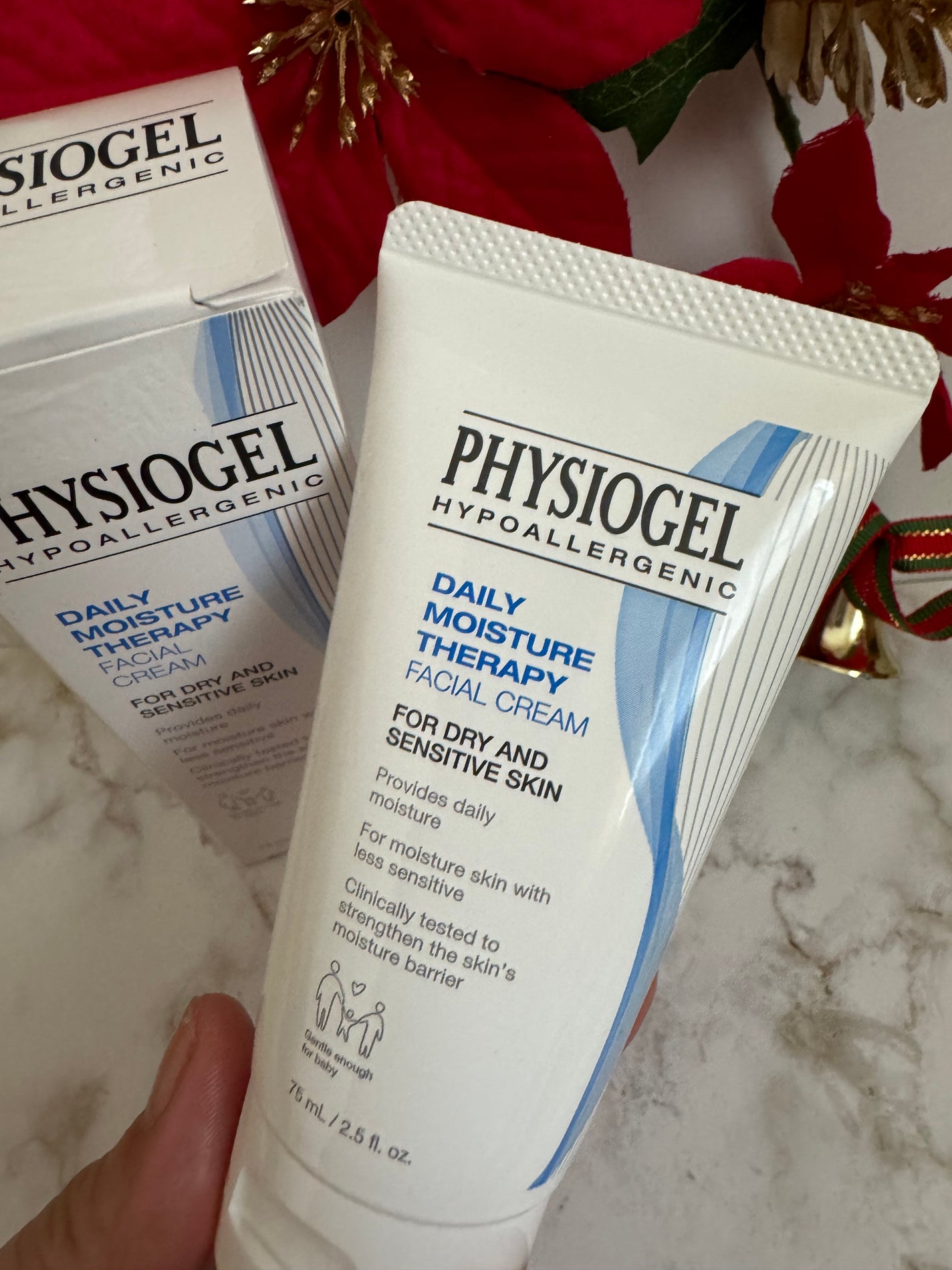 DMT インテンシブフェイシャルクリーム/PHYSIOGEL/フェイスクリームを使ったクチコミ(2枚目)