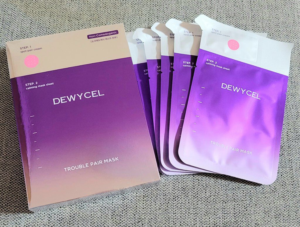 トラブルペアーマスク/DEWYCEL/シートマスク・パックを使ったクチコミ（1枚目）