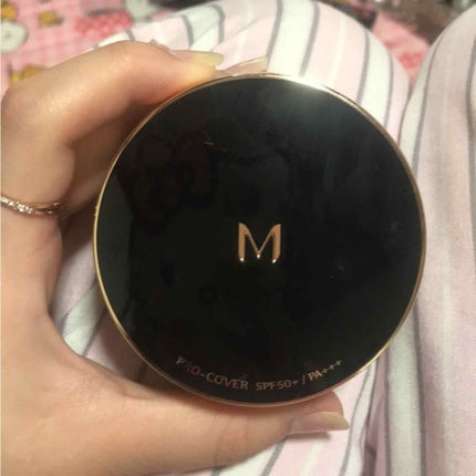 M クッション ファンデーション(プロカバー)/MISSHA/クッションファンデーションを使ったクチコミ(1枚目)