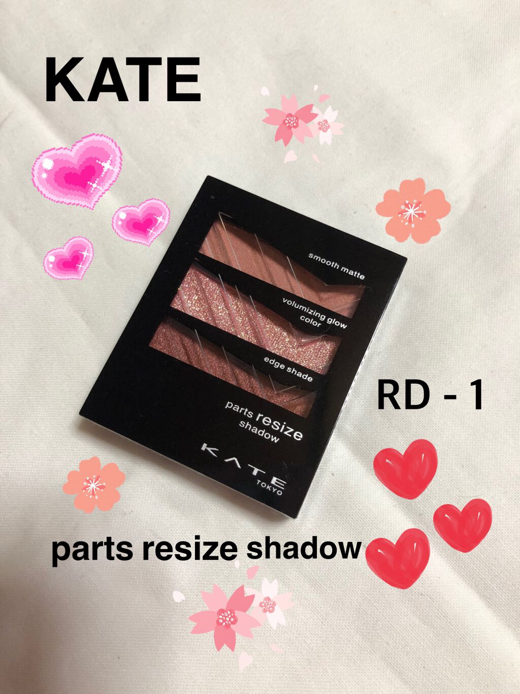 パーツリサイズシャドウ/KATE/アイシャドウパレットを使ったクチコミ(1枚目)