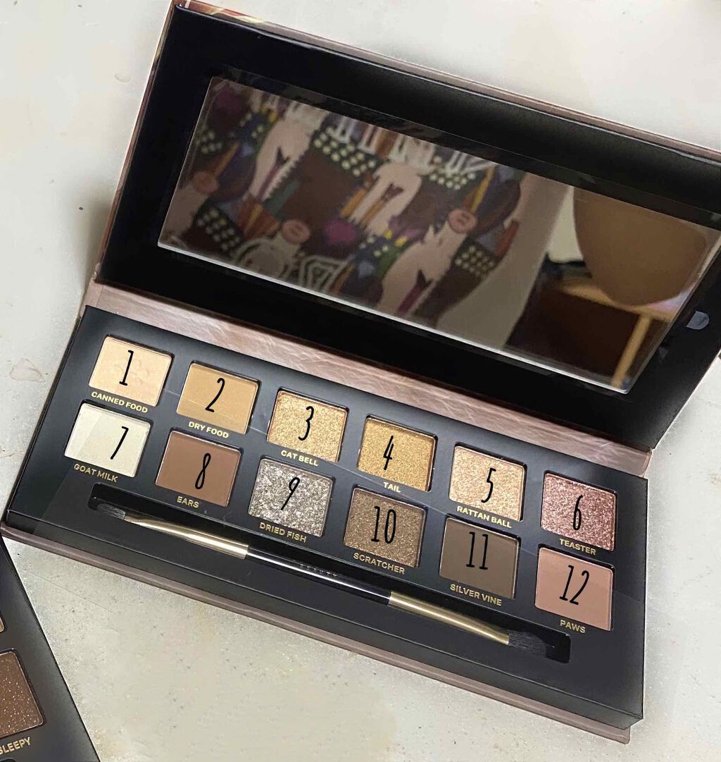 エクスプローラ12色 動物アイシャドウパレット/PERFECT DIARY/アイシャドウパレットを使ったクチコミ（2枚目）