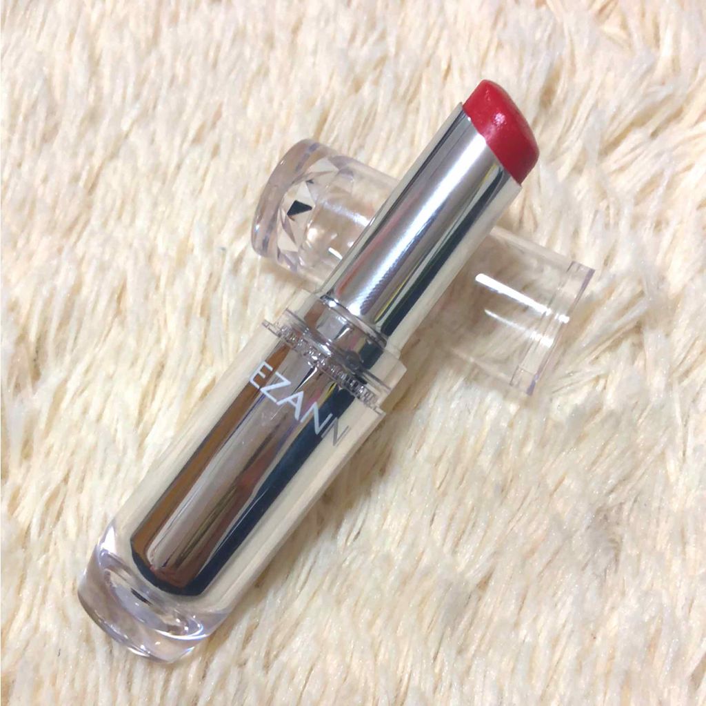 ラスティンググロスリップ/CEZANNE/口紅を使ったクチコミ（1枚目）