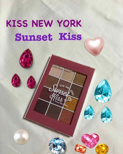 ディアダイアリー・サンセットキス/KISS NEW YORK/アイシャドウパレットを使ったクチコミ(1枚目)